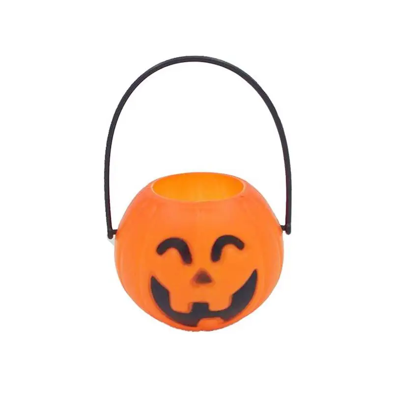 1 шт. держатель для конфет с оранжевой тыквой мини ведро на Хэллоуин| |