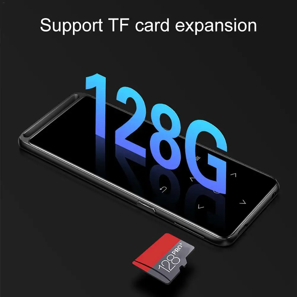 MP3 плеер acekool Bluetooth 5 0 без потерь Hi-Fi Портативный аудиоплеер с FM-радио электронная