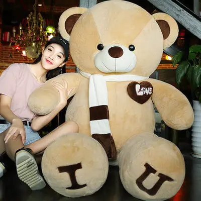 Большой плюшевый мишка мягкая игрушка Животные милые девушки детские плюшевые