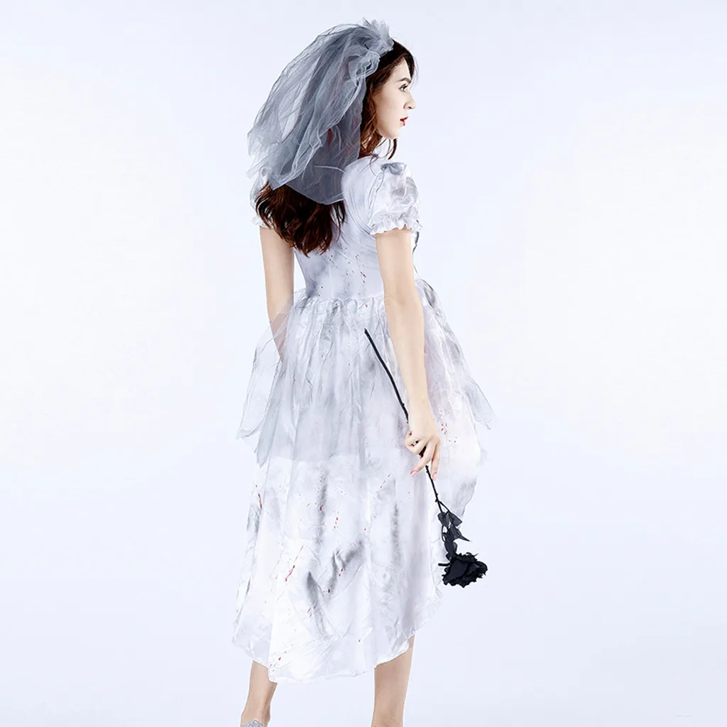 Женское кружевное платье на Хеллоуин-Хэллоуин костюм дьявола ведьмы демона