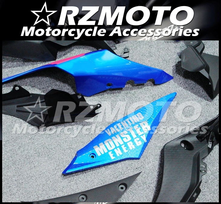 

High quality Injection mold New ABS Motorcycle Fairing kits fit for Yamaha YZF R1 2015 2016 2017 2018 YZF1000 Sky blue Shark