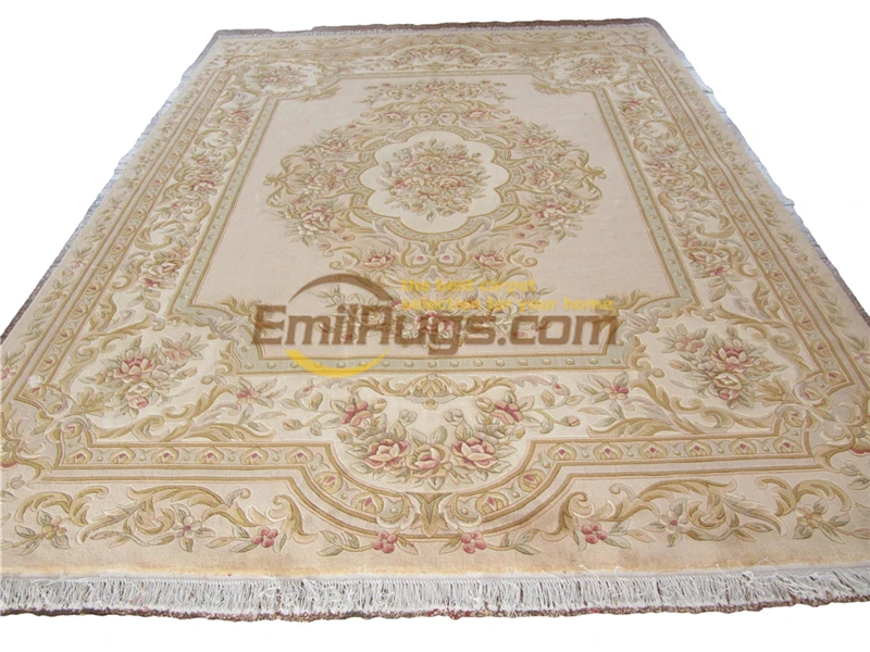 

wool carpets for living room chinese aubusson rug One Of A Kind savonery Unique Heavy weight Vintage Living rug for living room