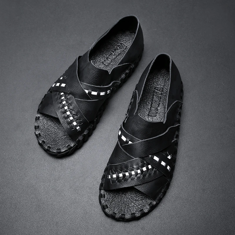 

Comfortable Casual Shoes Men Breathable Men's Breathable Mesh Shoes Sneakers Rubber Sandals Men For 2020 Sandale Ete Homme