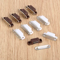5pc 2710mm magnetic cabinet catches push to open touch kitchen door stop damper buffers with screws furniture hardware