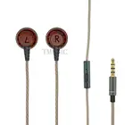 Наушники-вкладыши TMUSIC HiFi с бериллиевой диафрагмой и плоской головкой