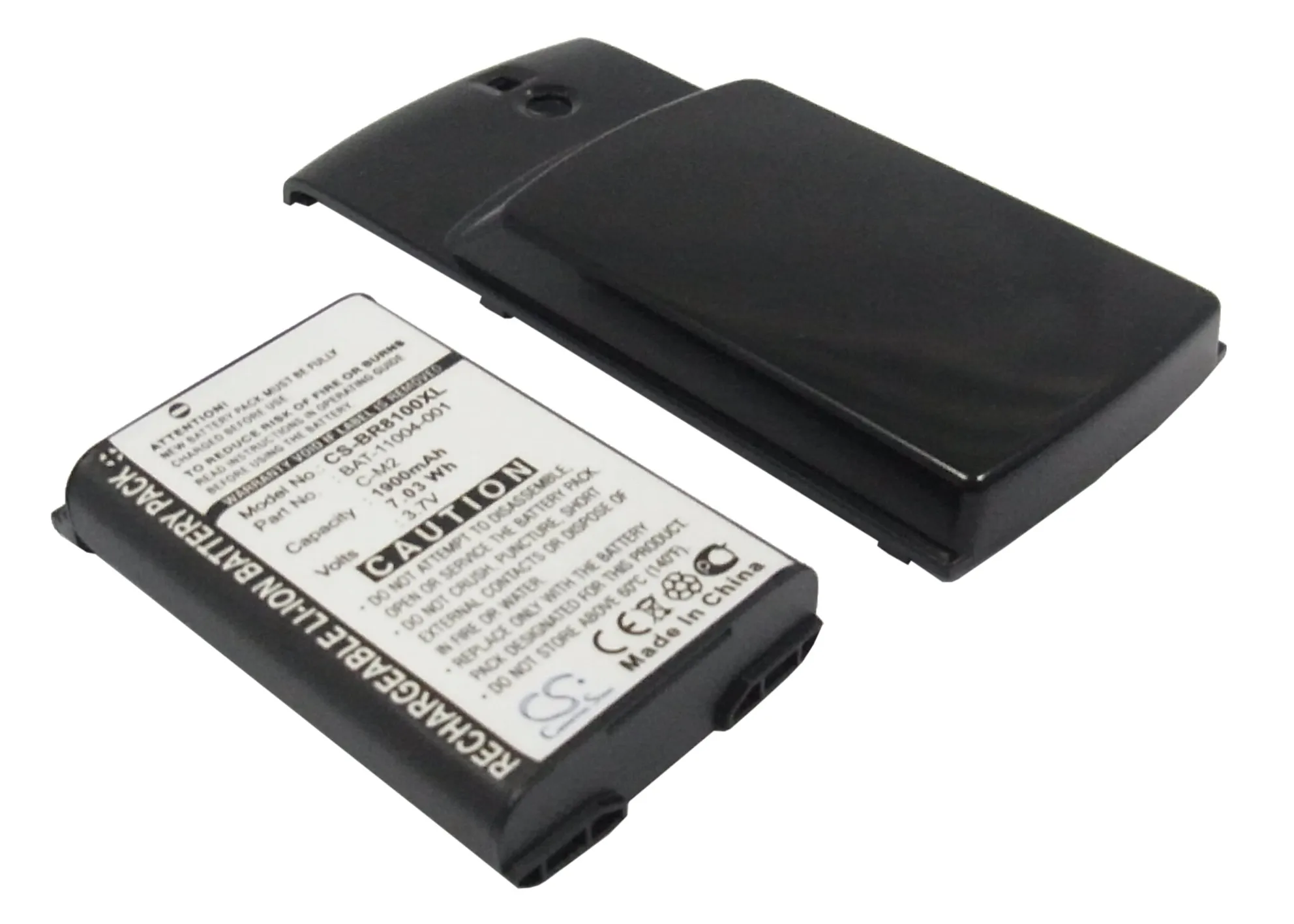 CS 1900 мАч/7.03Wh батарея для Blackberry 8100 8100c 8100r жемчуг с рукавом &quotлетучая мышь&quot 11004 001