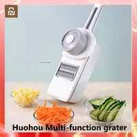 xiaomi huohou multi function grater vegetable peelerampjulienne cutter julienne peeler potato carrot grater kitchen tool