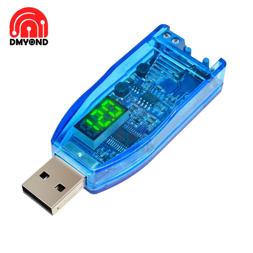 Светодиодный понижающий USB потенциометр 3 Вт 12 В постоянного тока 5 В|Инверторы и