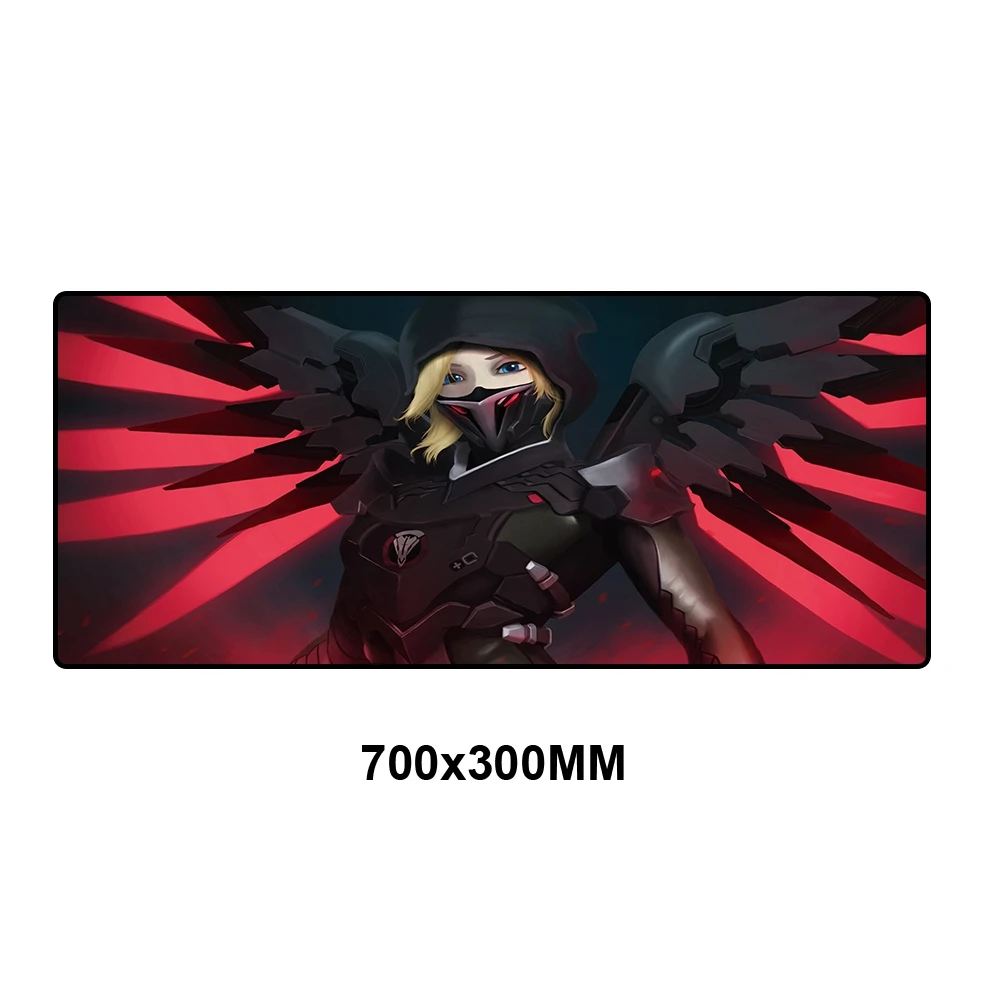 Overwatch Mousepad Gamer Mouse Mat Gaming Mouse Pad Anti-Slip Large XL Pad Mouse Office Notbook PC Desk Padmouse Mats for Dota 2 - Цвет: SWXF-010