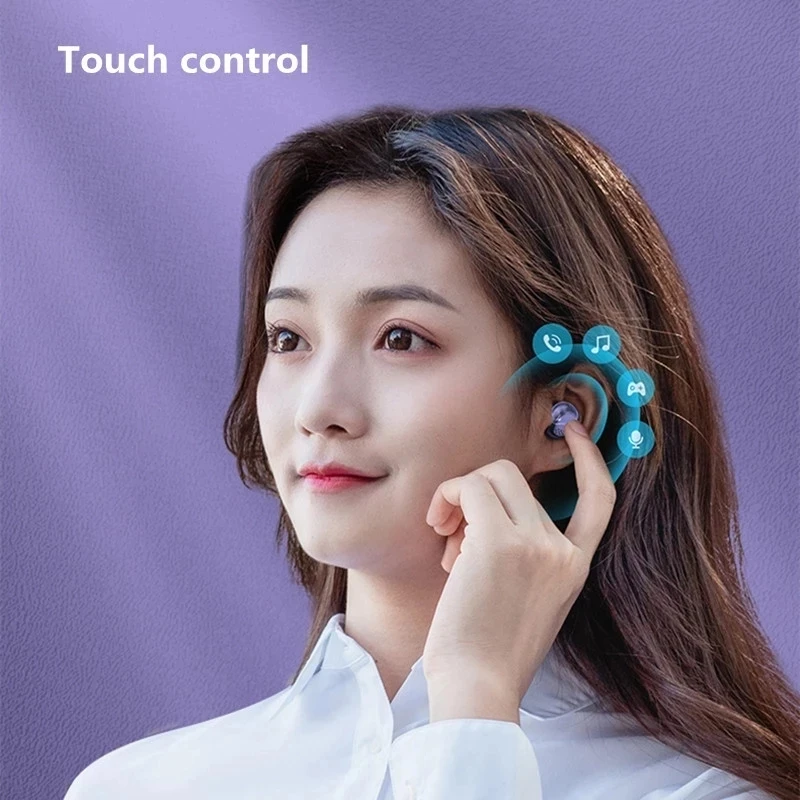 New New Wireless Headphones Stereo Sport Touch Headset TWS Bluetooth V5.1 Earphones Women Earbuds with Microphone Power Bank enlarge