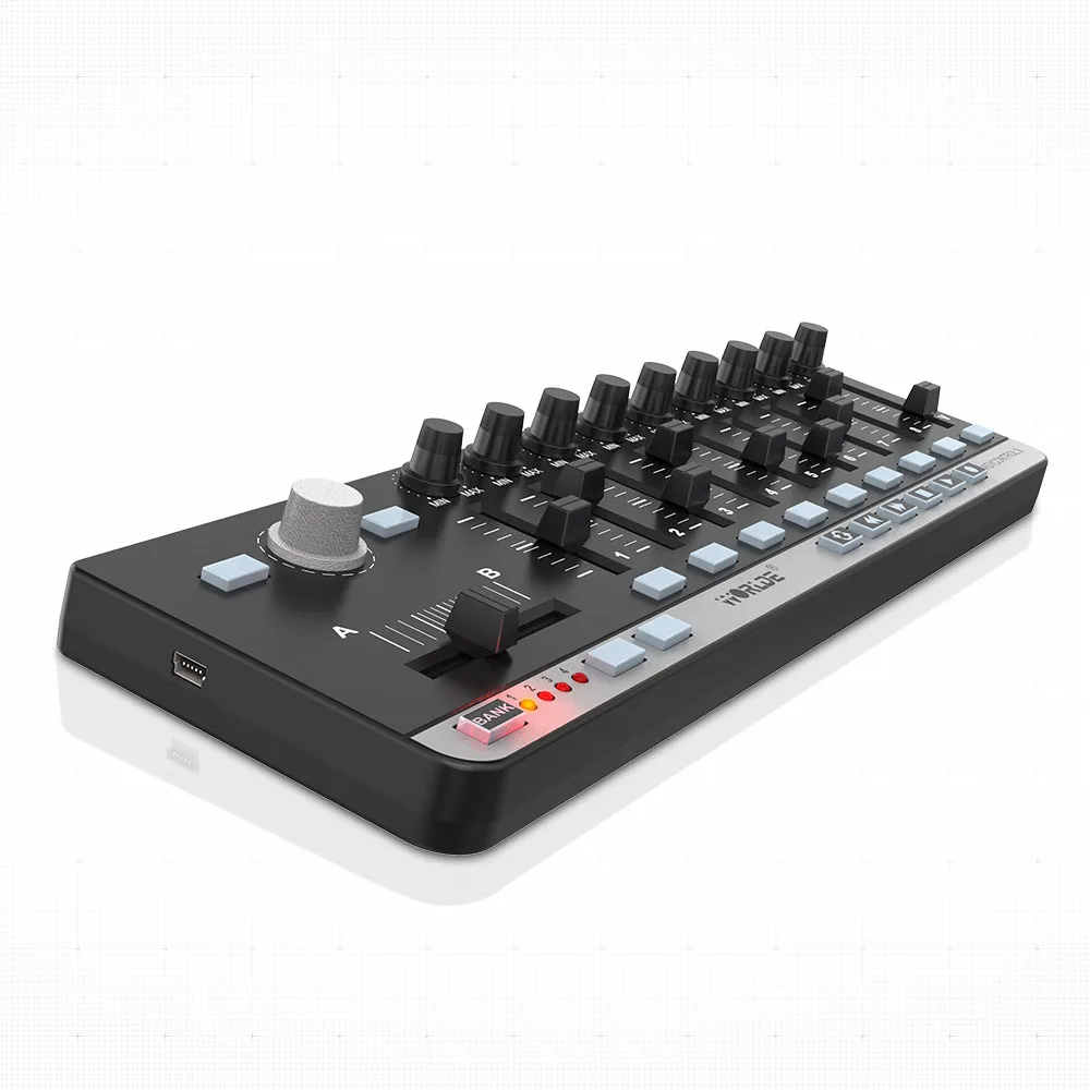 Worlde EasyControl.9 Portable Mini USB 9 Slim-Line Control MIDI Controller | Спорт и развлечения