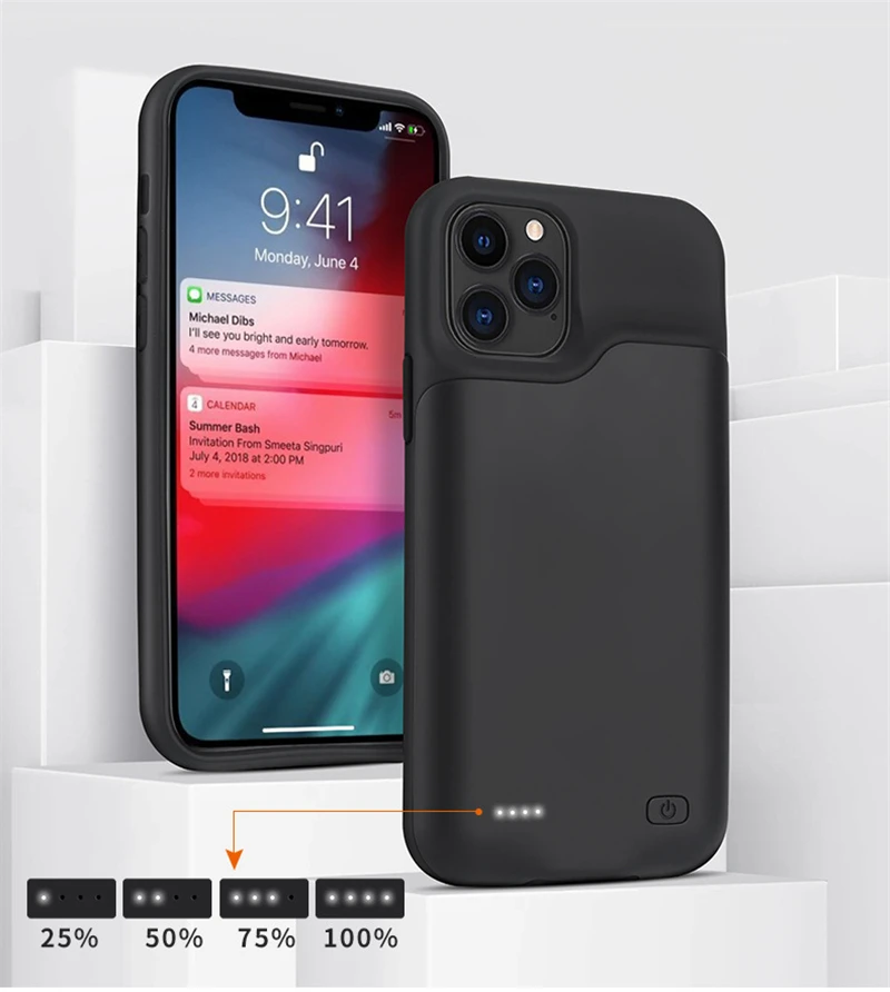 6500mah power bank battery charger case for iphone 12 11 pro max mini battery case for iphone 6 6s 7 8 plus x xs max xr se 2020 free global shipping