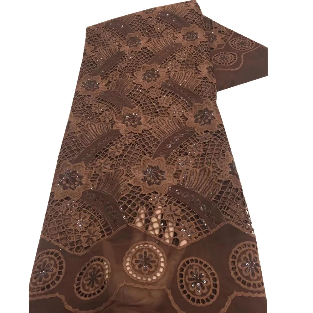 

Milk Silk Lace Fabric,2021 African Lace Embroiderey French Guipure Net Lace Fabric High Quality Nigeria Lace Fabric x69-44