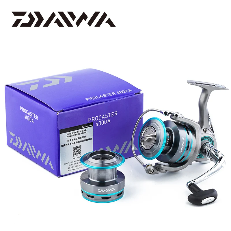DAIWA PROCASTER A Fishing spinning reel Metal Double Spool Folding Handle 6+1BB Saltwater Professional No Gap Left/Right Hand | Спорт и