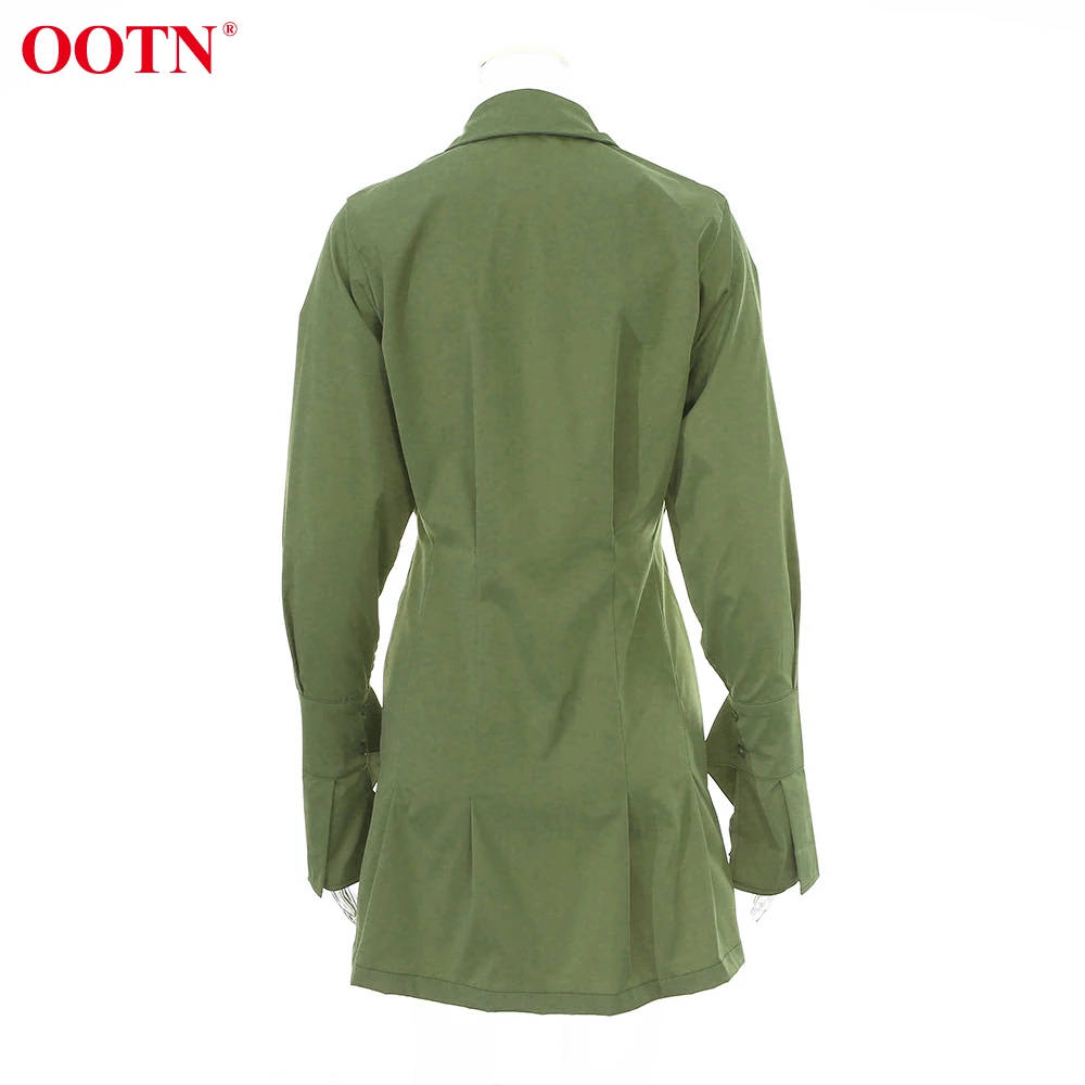 Платье-туника OOTN женское Плиссированное повседневное элегантное короткое