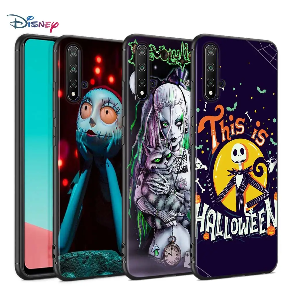 

Black Soft Cover Jack Skellington Before Christmas For Huawei Nova 8 7 6 SE 5T 7i 5i 5Z 5 4 4E 3 3i 3E 2i Pro Phone Case