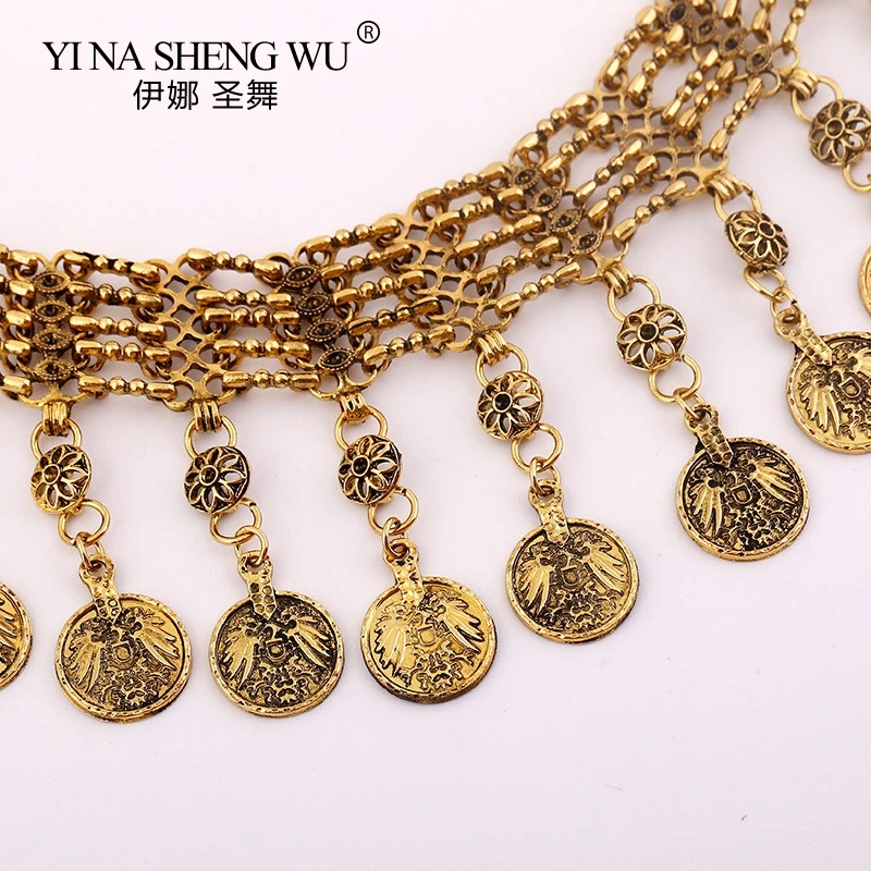 

Boho Multilayer Coin Pendant Belly Dance Waist Chain For Women Fashion Jewelry Belt Body Chains Party Gift Jewelry Accessories