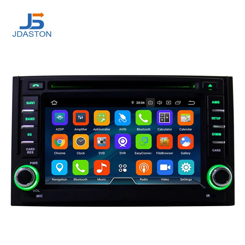 JDASTON Android 9 0 автомобильный мультимедийный плеер для Hyundai H1 Grand Starex iLoad i800 4G + 64G 2Din