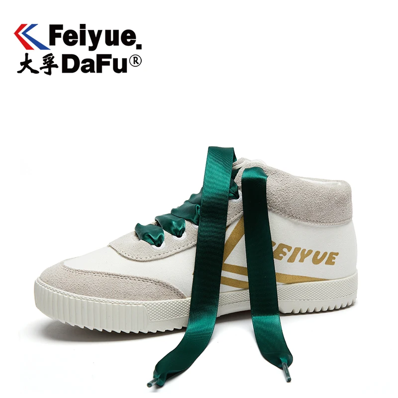 1 пара Feiyue снежные марлевые атласные шнурки эластичные шнурки для обуви для детей и взрослых кроссовки шнурки 4 цвета гладкие прочные шнурки