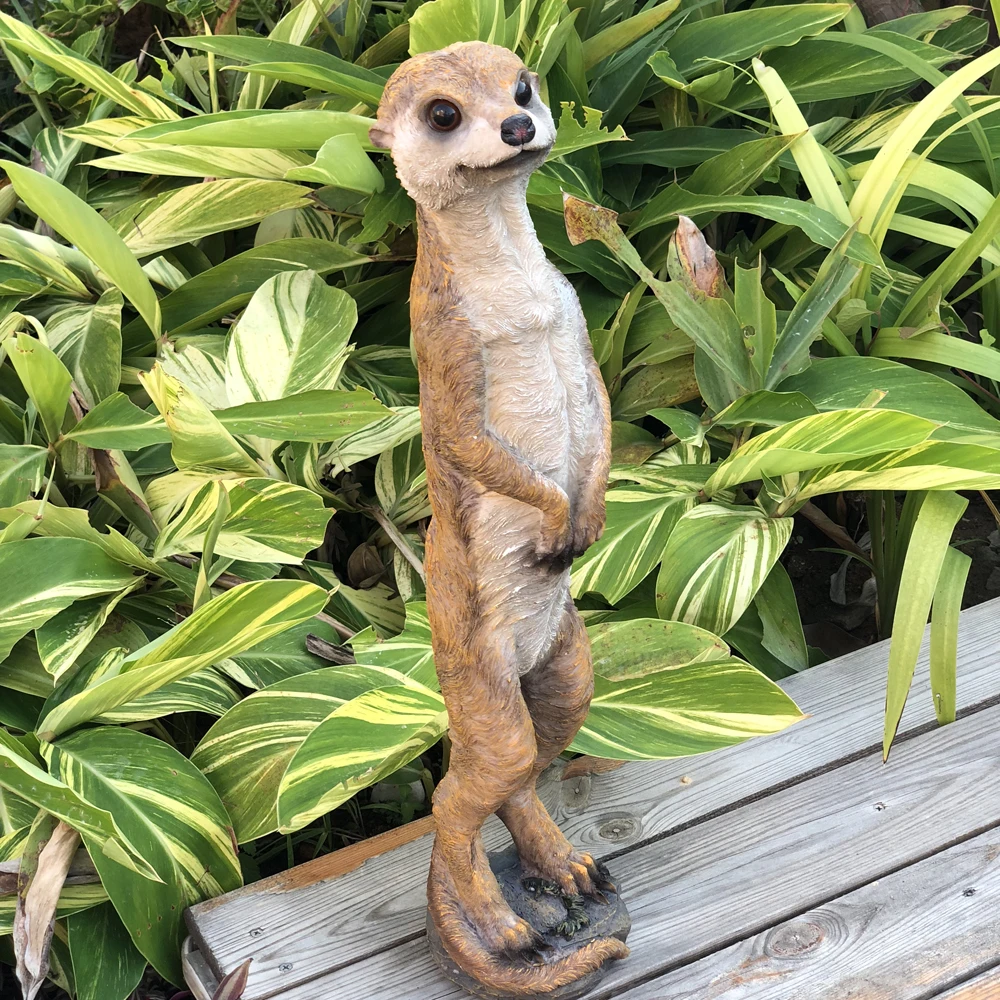 Уличное Садоводство Имитация животных орнамент из смолы стоячие поделки для