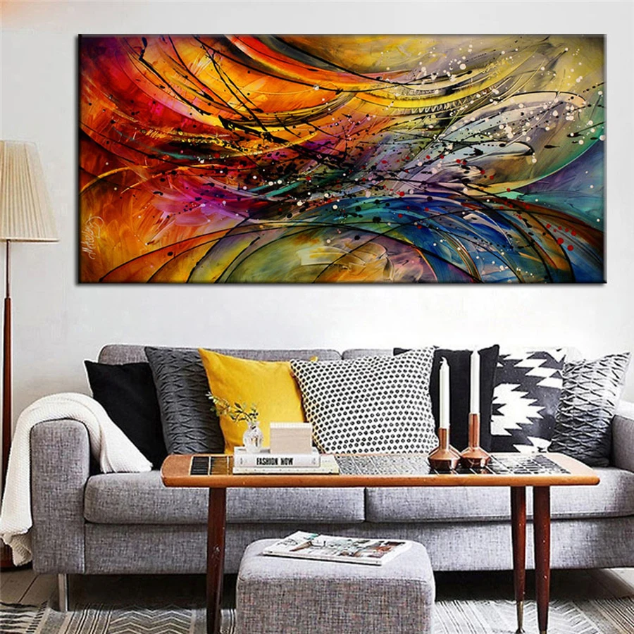 

diy 5d diamond painting large abstract line landscape full square round drill mosaic embroidery arts wall decoration AA2877
