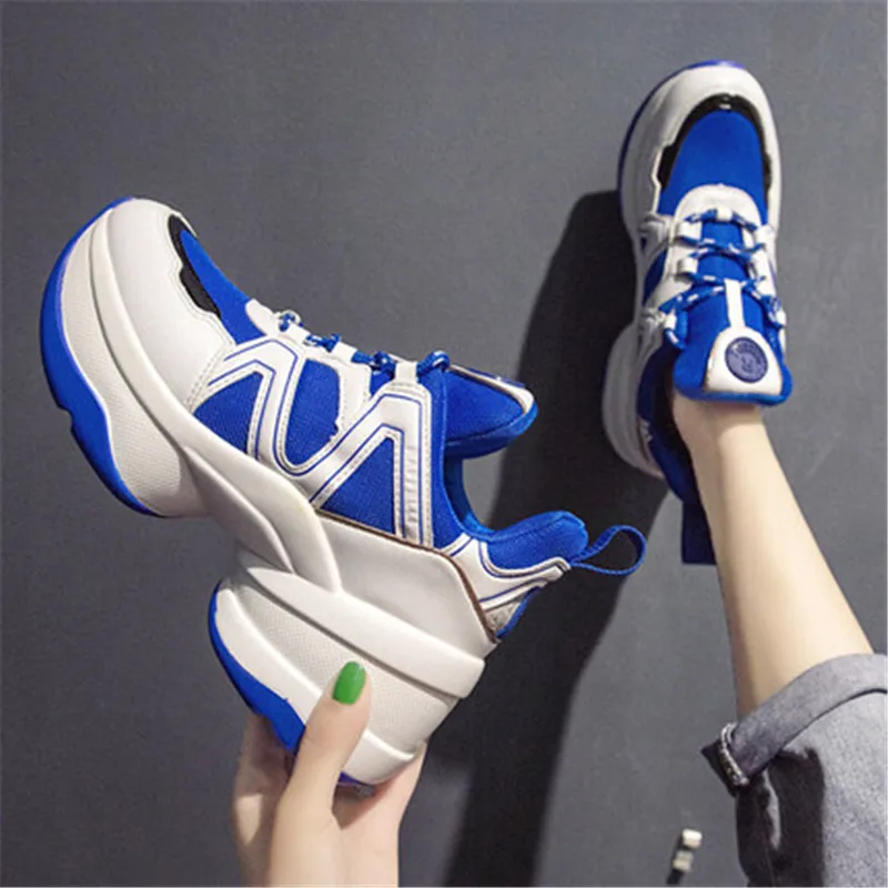 Модная дышащая обувь из сетчатого материала Новинка 2019 года сезон осень лето