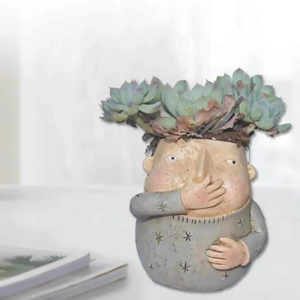 

Ваза для растений, привлекательный цветочный горшок, контейнер для цветов для мальчиков и девочек