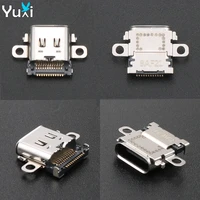 yuxi 50pcs usb type c charging port for nintend switch ns console charger socket power connector