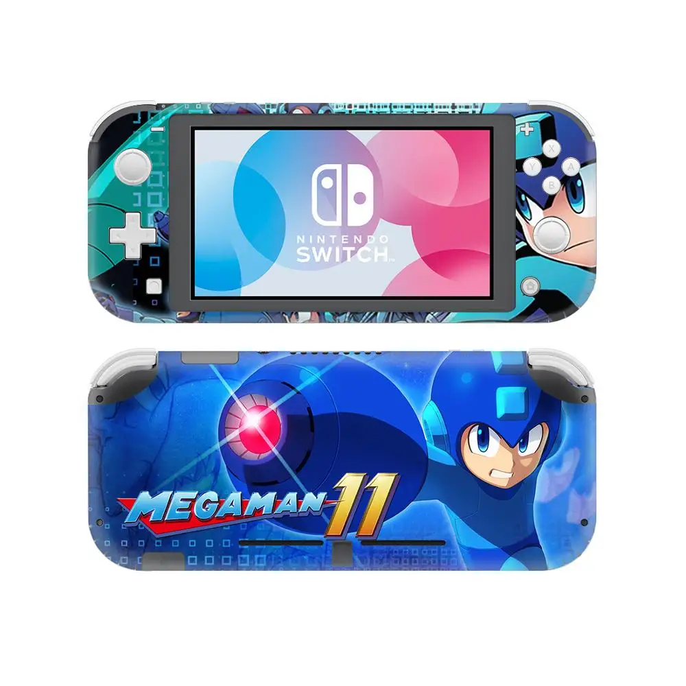 Mega Man 11 наклейка для консоли Nintendo Switch Lite и контроллера Joy con Lite|Наклейки| |