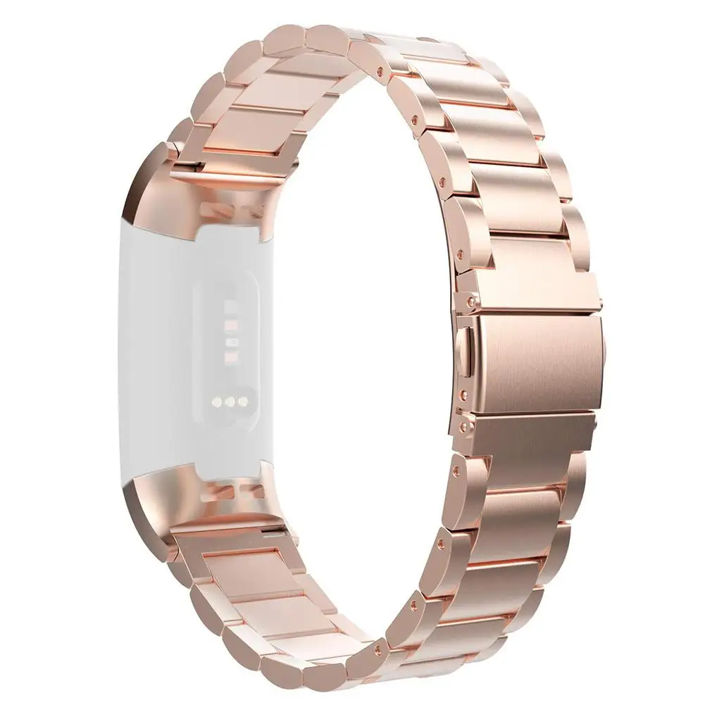 Сменный ремешок из нержавеющей стали металлический браслет аксессуары для Fitbit