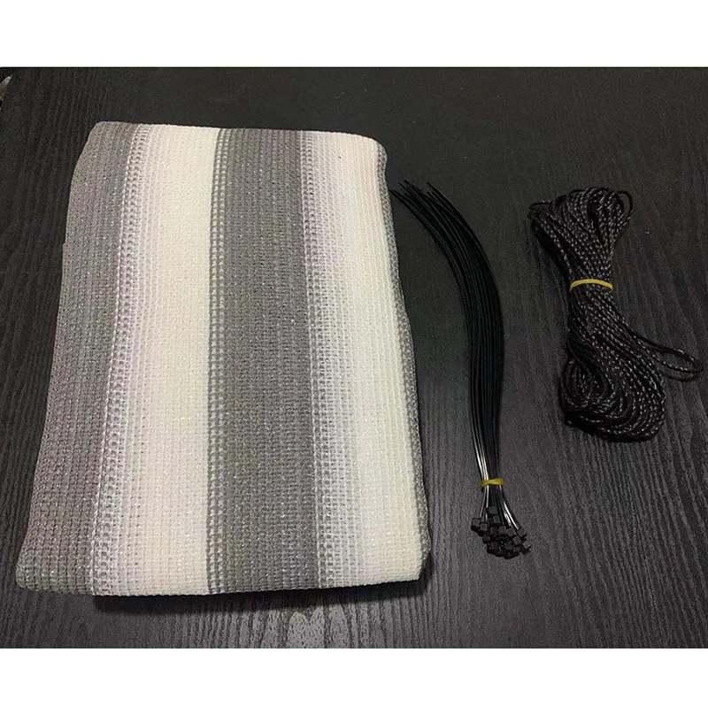 Безопасная затеняющая сетка для балкона 90x500 см HDPE конфиденциальности с