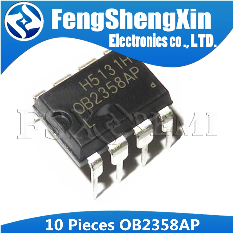 10 шт./лот OB2358 OB2358AP DIP-8 IC управления питанием | Электронные компоненты и