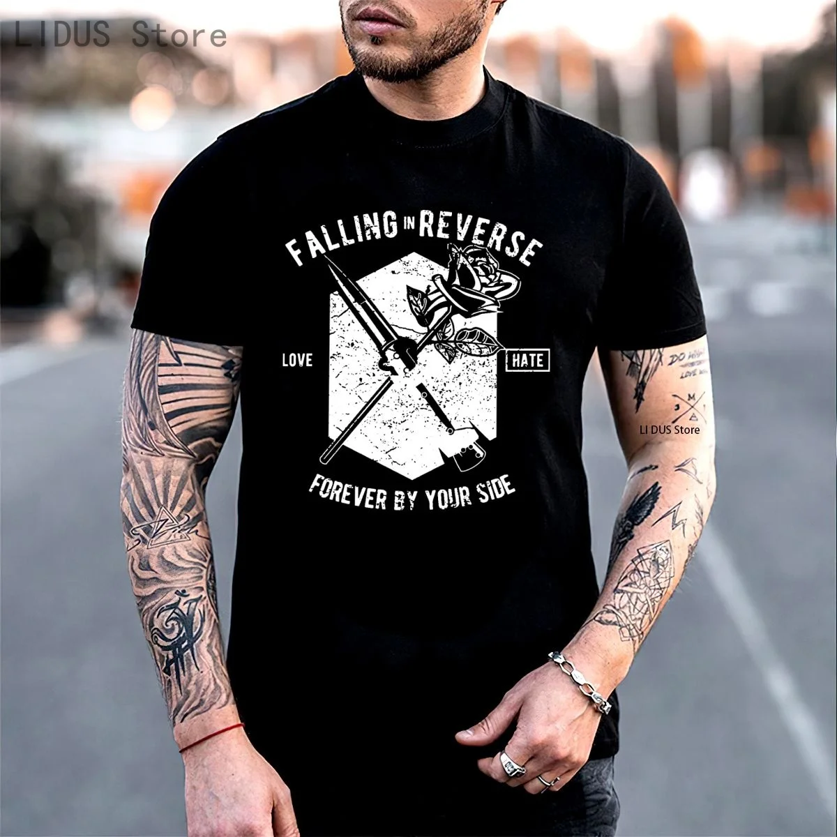 

Falling In Reserve Forever By Your Side Unisex T-Shirt Festive Tee Shirt