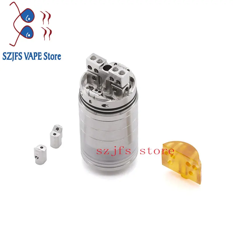 VG Extreme V2 23mm RTDA 316ss 6.5ml mtl 316 Stainless Steel Electronic cigarette atomizer vs Bellcap Top filling | Электроника