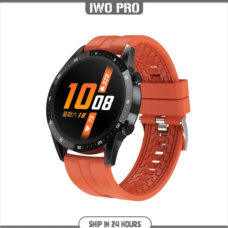 

Новинка 2021, умные часы T30 с полным круглым экраном, Bluetooth-вызовы, для женщин и мужчин, пульсометр, спортивные водонепроницаемые умные часы для...