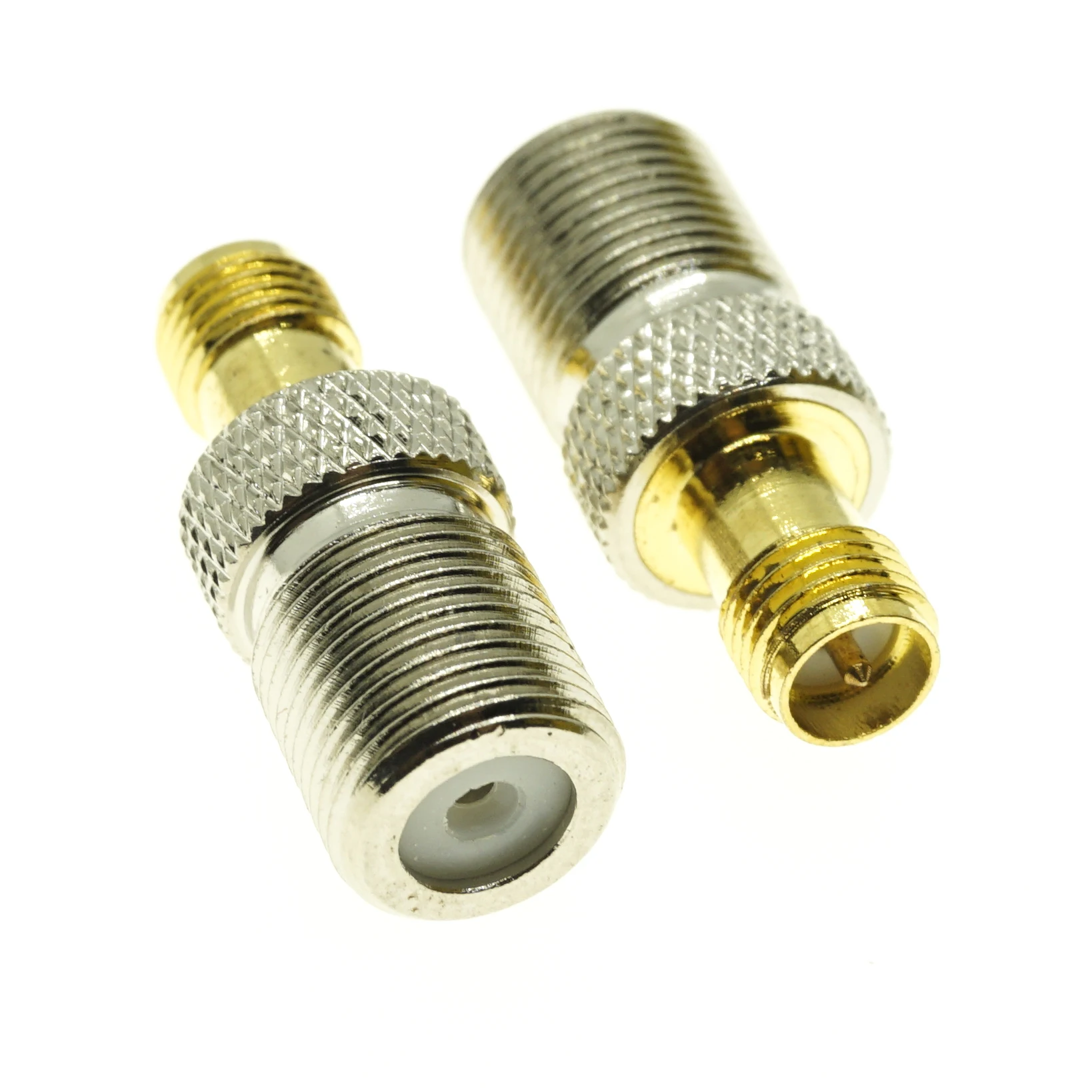 1X шт F Женский-RP-SMA RPSMA RP гнездовой разъем SMA позолоченный латунный прямой F-RPSMA