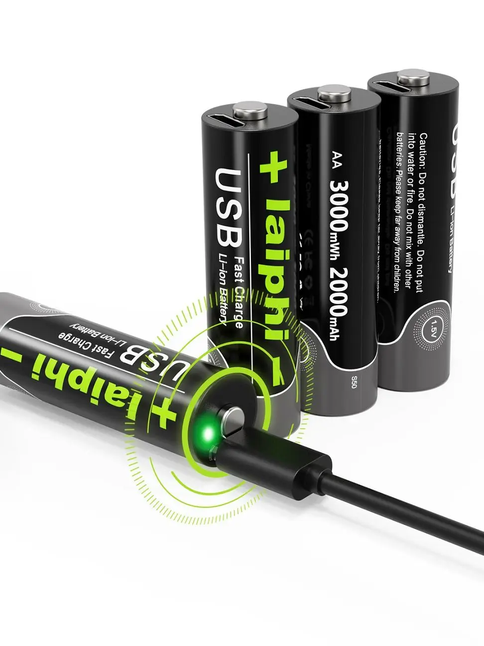 Перезаряжаемая литий-полимерная батарея AA 1 5 в