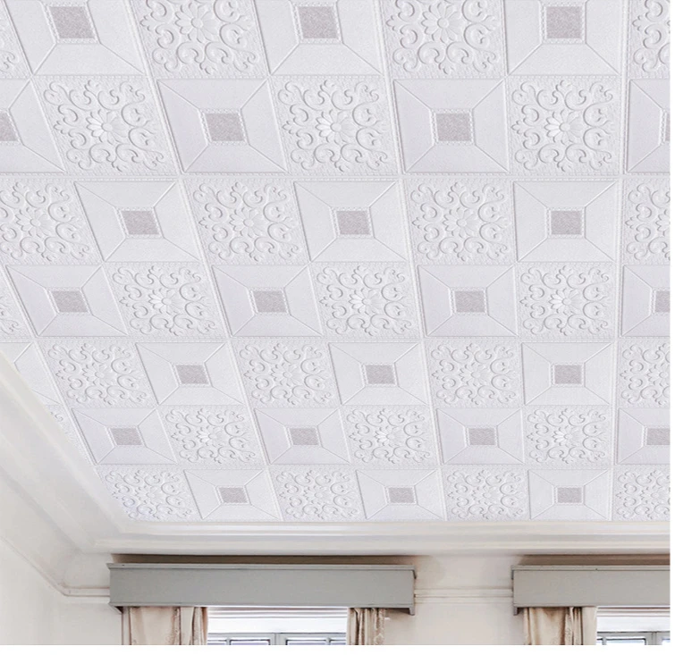 Самоклеящиеся 3D потолочные Настенные наклейки на крышу Потолочные Декоративные