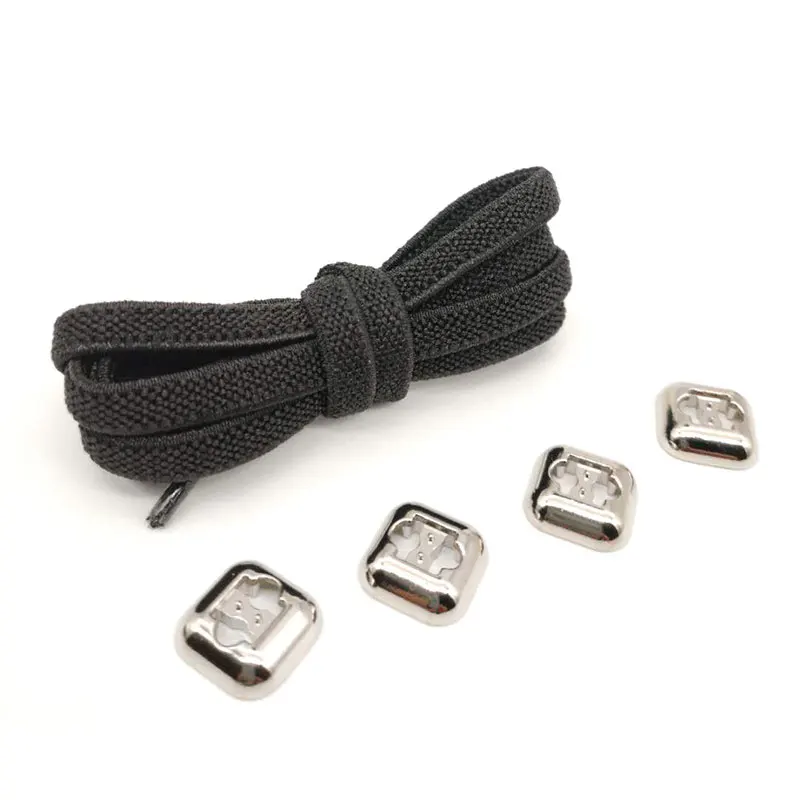 

1 пара, эластичные шнурки для кроссовок, без завязывания, 2021