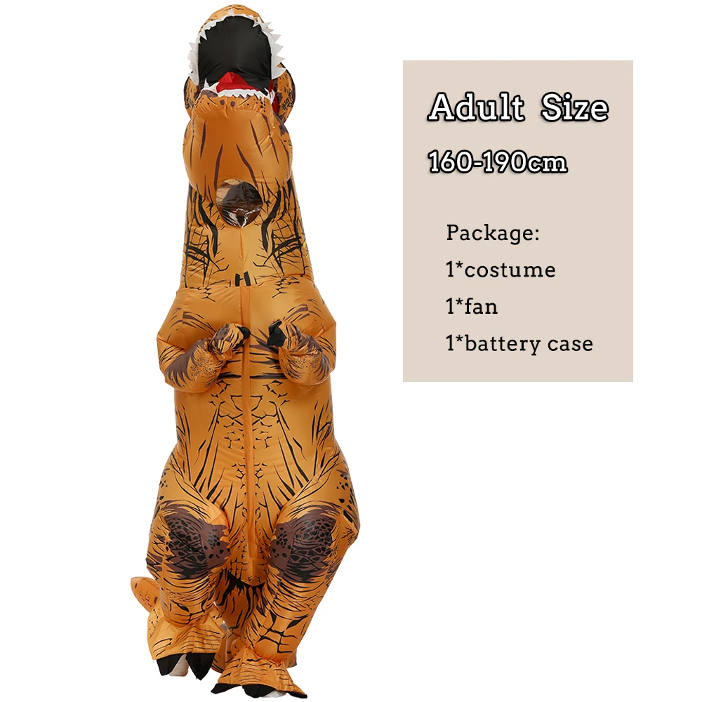 Детский надувной костюм динозавра Audlt аниме T-Rex костюмы для карнавала