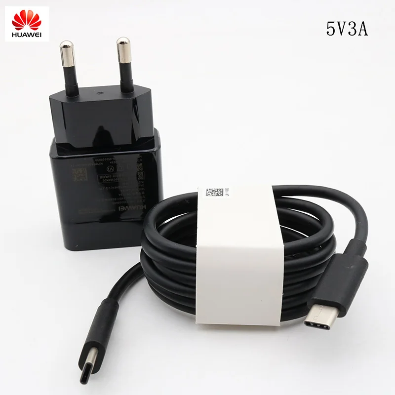 Оригинальное быстрое зарядное устройство для HUAWEI 5V3A адаптер и двойной кабель USB