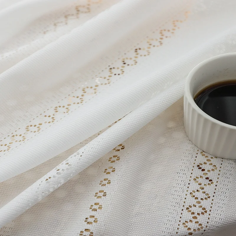 

HANLU Полупрозрачные шторы из полиэстера Plum Blossom