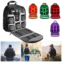 Travor Photography Bag Small Camera Bag Leisure Waterproof Wear-resistant SLR Camera Backpack Nylon for Nikon Outdoor Men Women