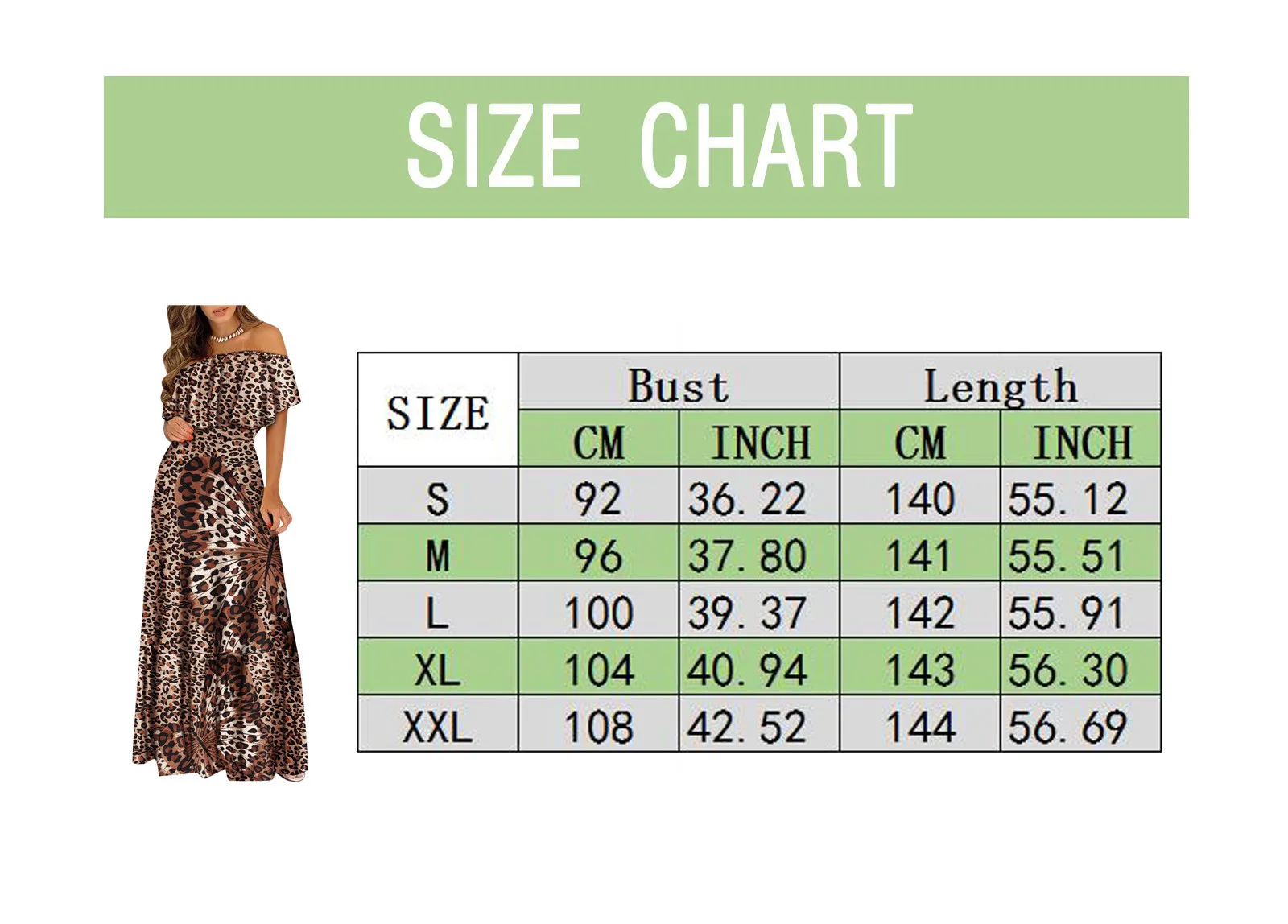 

Leopard Robe Print Dress Ruffle Maxi Sundress Bohemian Women Sexy Casual Elegant Strapless Vestidos 2021 Summer Fashion R5