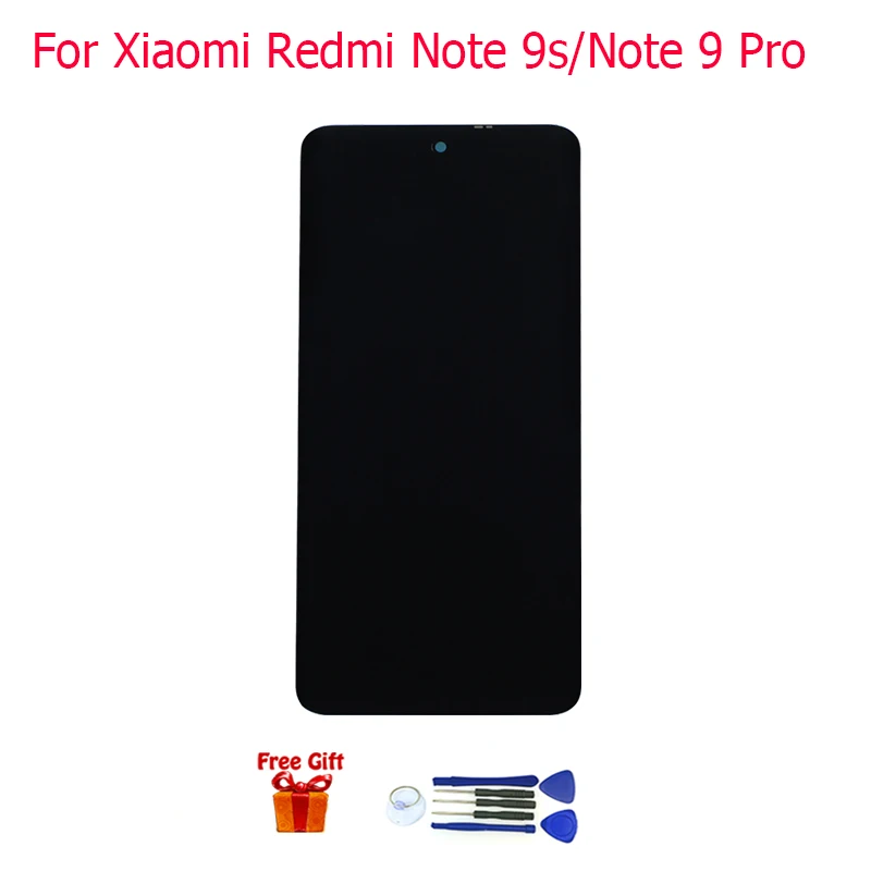 

For Xiaomi Redmi Note 9s Display Lcd Screen Replacement For Xiaomi redmi Note 9 pro Digitizer Assembly Touch Panel Module