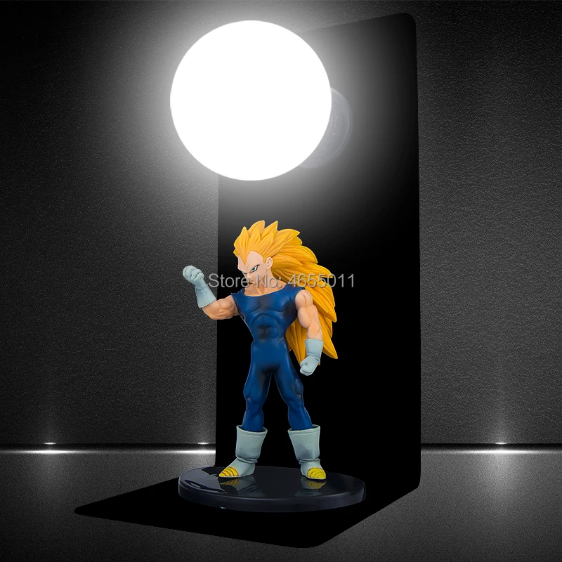 S. orange DIY DRAGON BALL Аниме Goku Zamasu Вегета Буу силовые бомбы настольная лампа светодиодный ночник декоративное освещение подарки