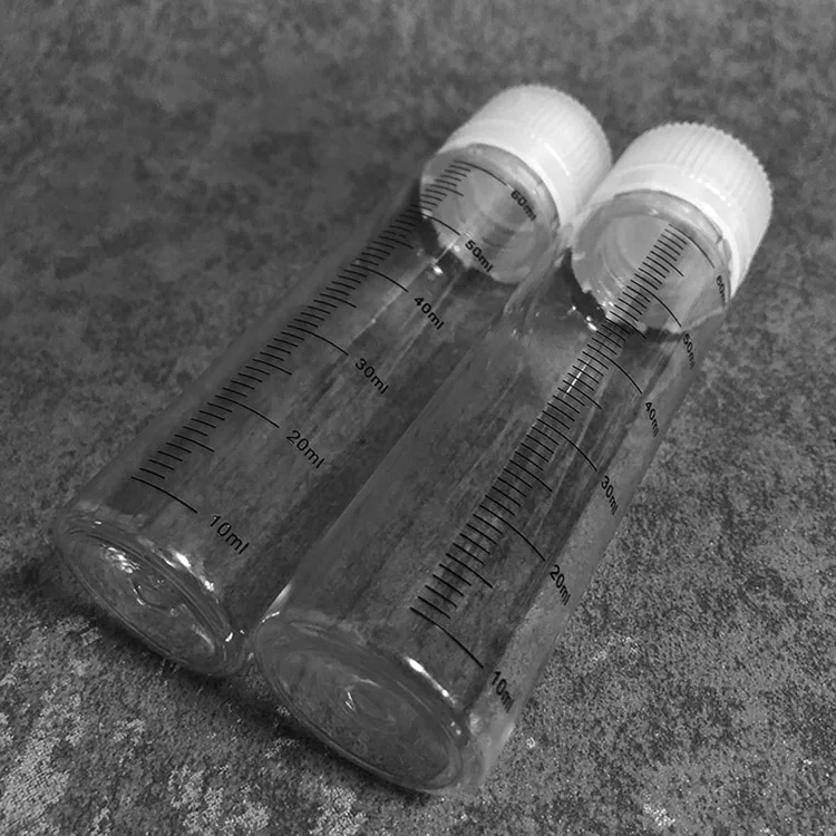 1 шт. 60 мл заправка Vape бутылка для электронных жидкостей прозрачная