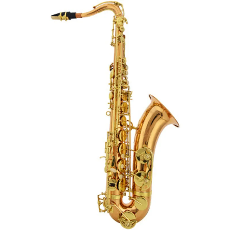 

Новинка 2018 г., Саксофон тенор, сияющий латунный электрофорез для детей и взрослых, золотистый саксофон