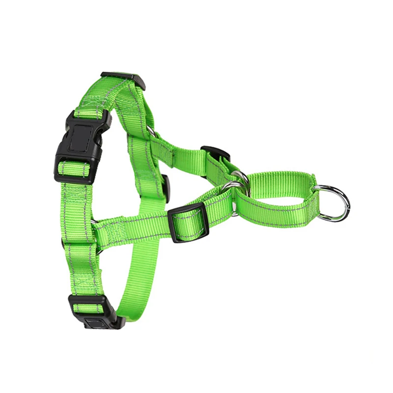 Недорогой нагрудный ремень для собак Easy Walk сверхпрочный нейлоновый не тянется