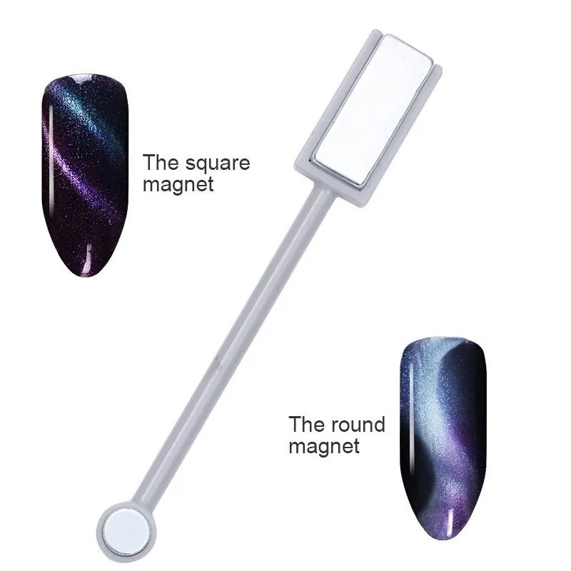 magnetic stick 2 1 коробка 9D порошок для ногтей кошачий глаз 0,2 г Магнитный зеркальный порошок красочный магнитный пигмент для ногтей DIY украшения для ногтей - Цвет: magnetic stick 2
